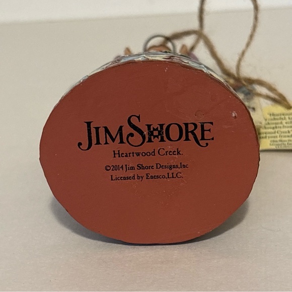 Jim Shore Heartwood Creek Nativity Angel Christmas Ornament 2014 - Picture 6 of 6